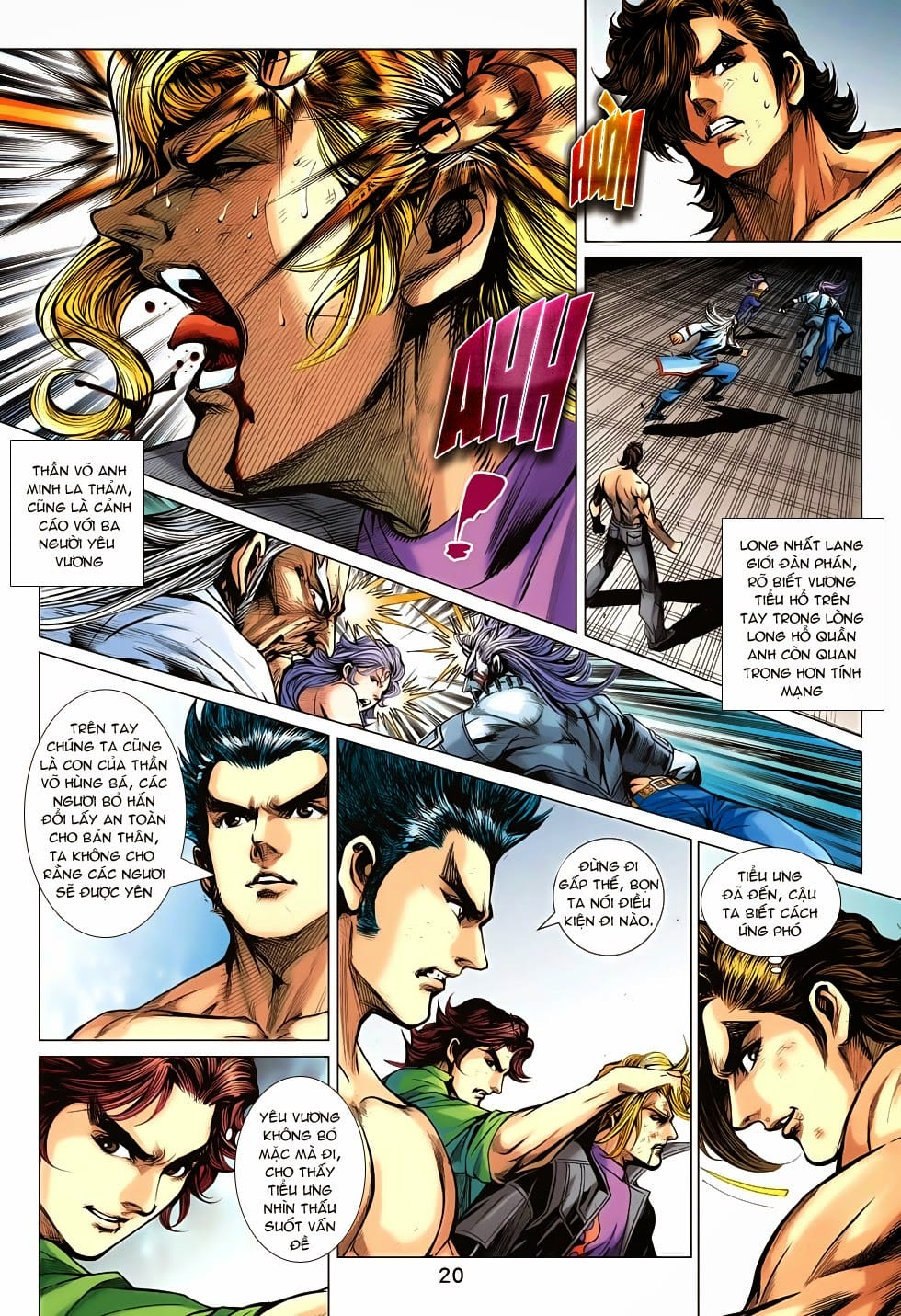 Truyện Tranh Tân Tác Long Hổ Môn trang 4