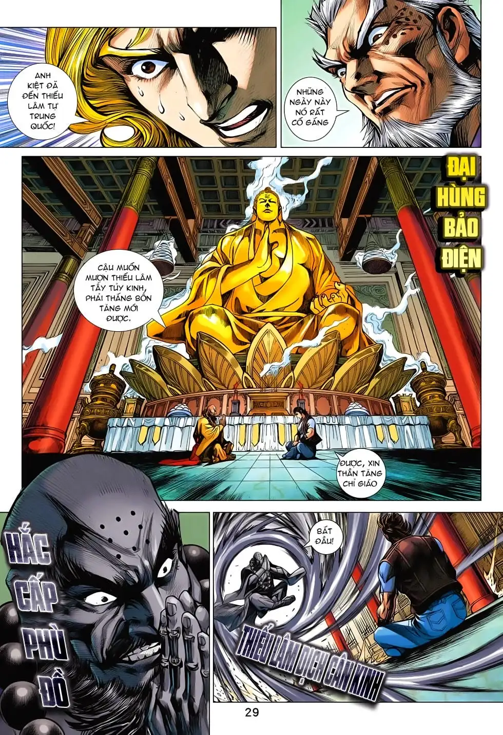 Truyện Tranh Tân Tác Long Hổ Môn trang 4