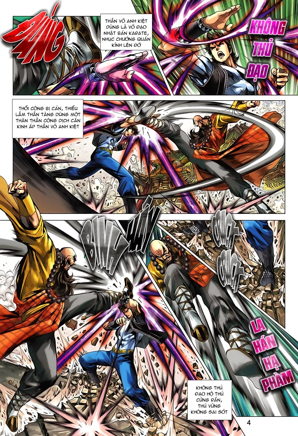 Truyện Tranh Tân Tác Long Hổ Môn trang 4