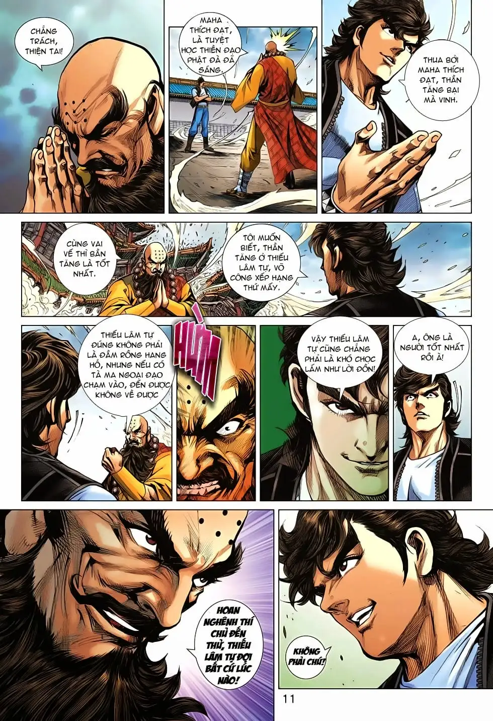 Truyện Tranh Tân Tác Long Hổ Môn trang 4