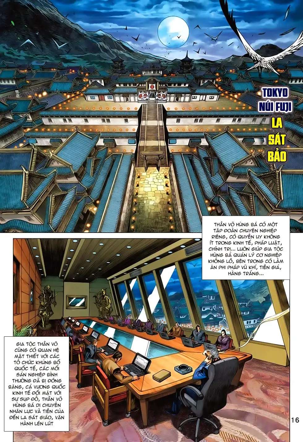 Truyện Tranh Tân Tác Long Hổ Môn trang 4