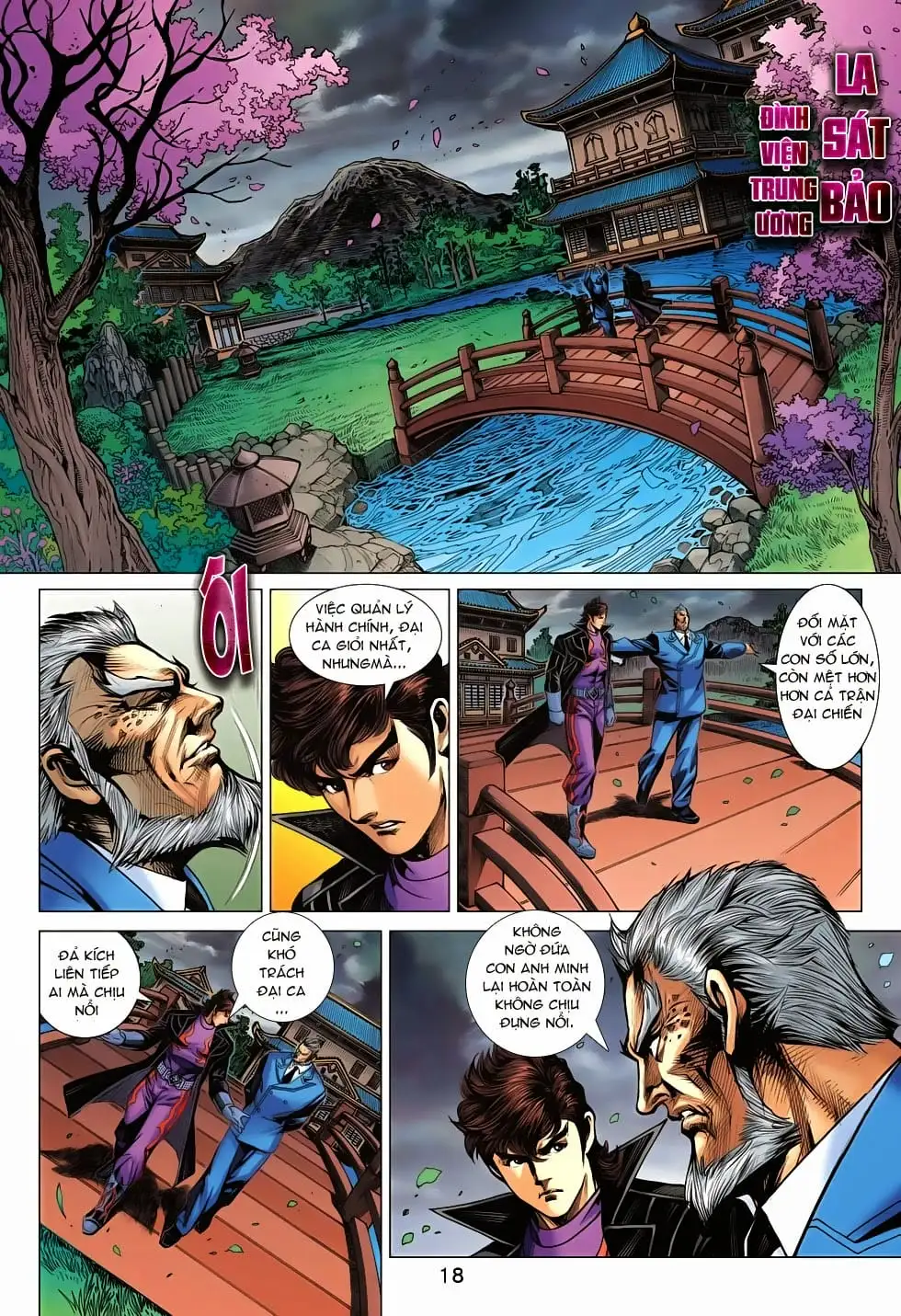 Truyện Tranh Tân Tác Long Hổ Môn trang 4