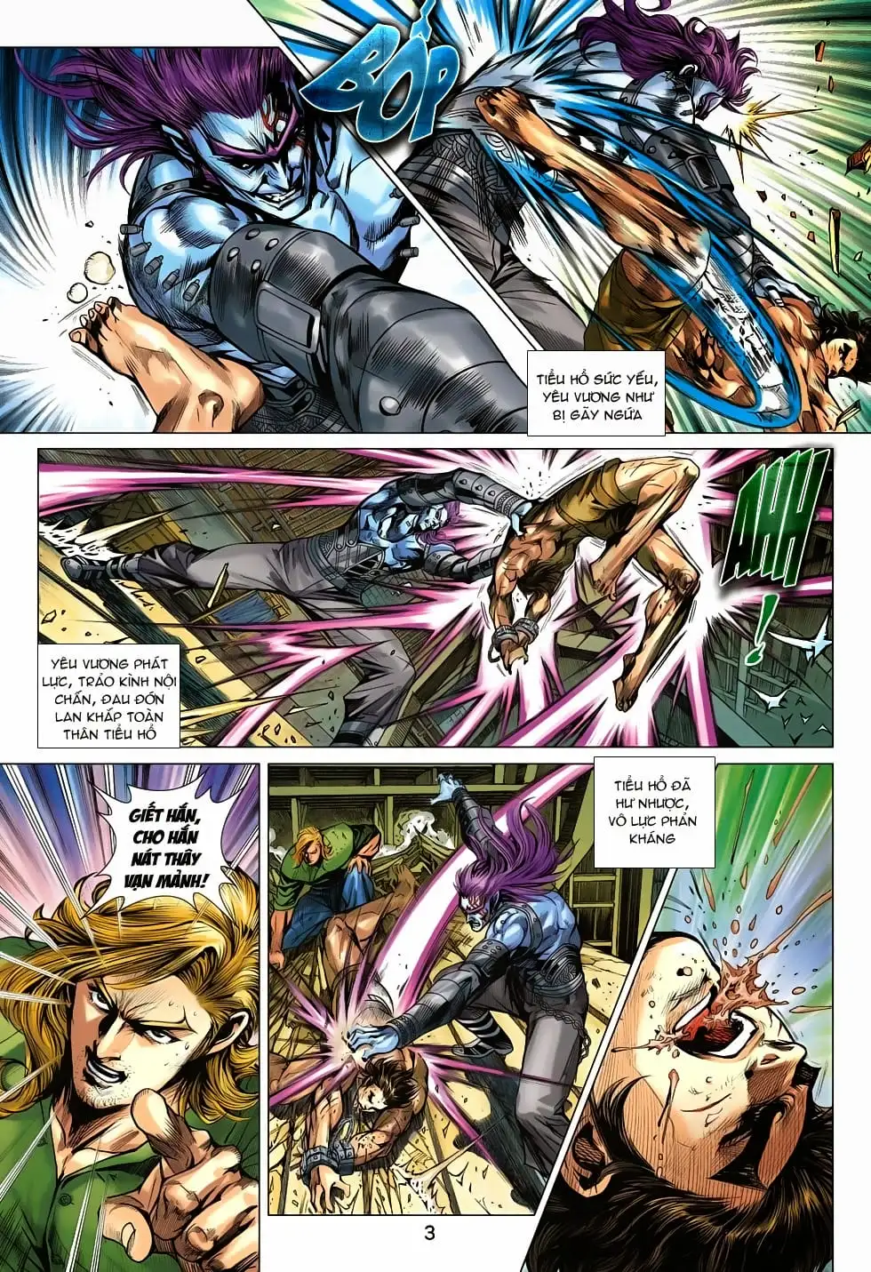 Truyện Tranh Tân Tác Long Hổ Môn trang 4