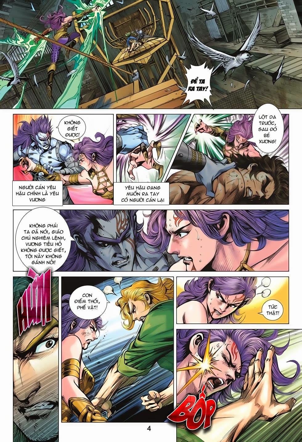 Truyện Tranh Tân Tác Long Hổ Môn trang 4