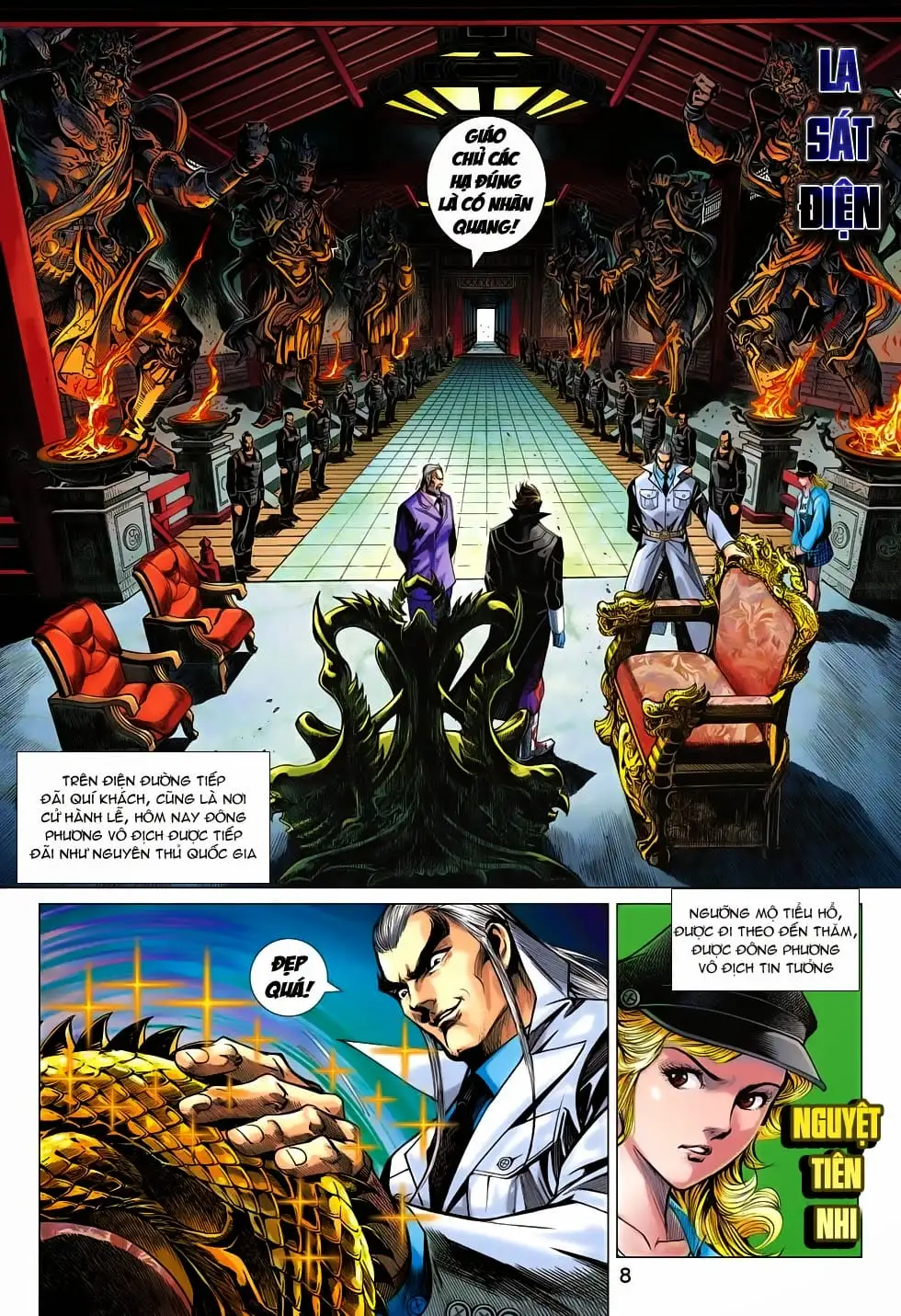 Truyện Tranh Tân Tác Long Hổ Môn trang 4