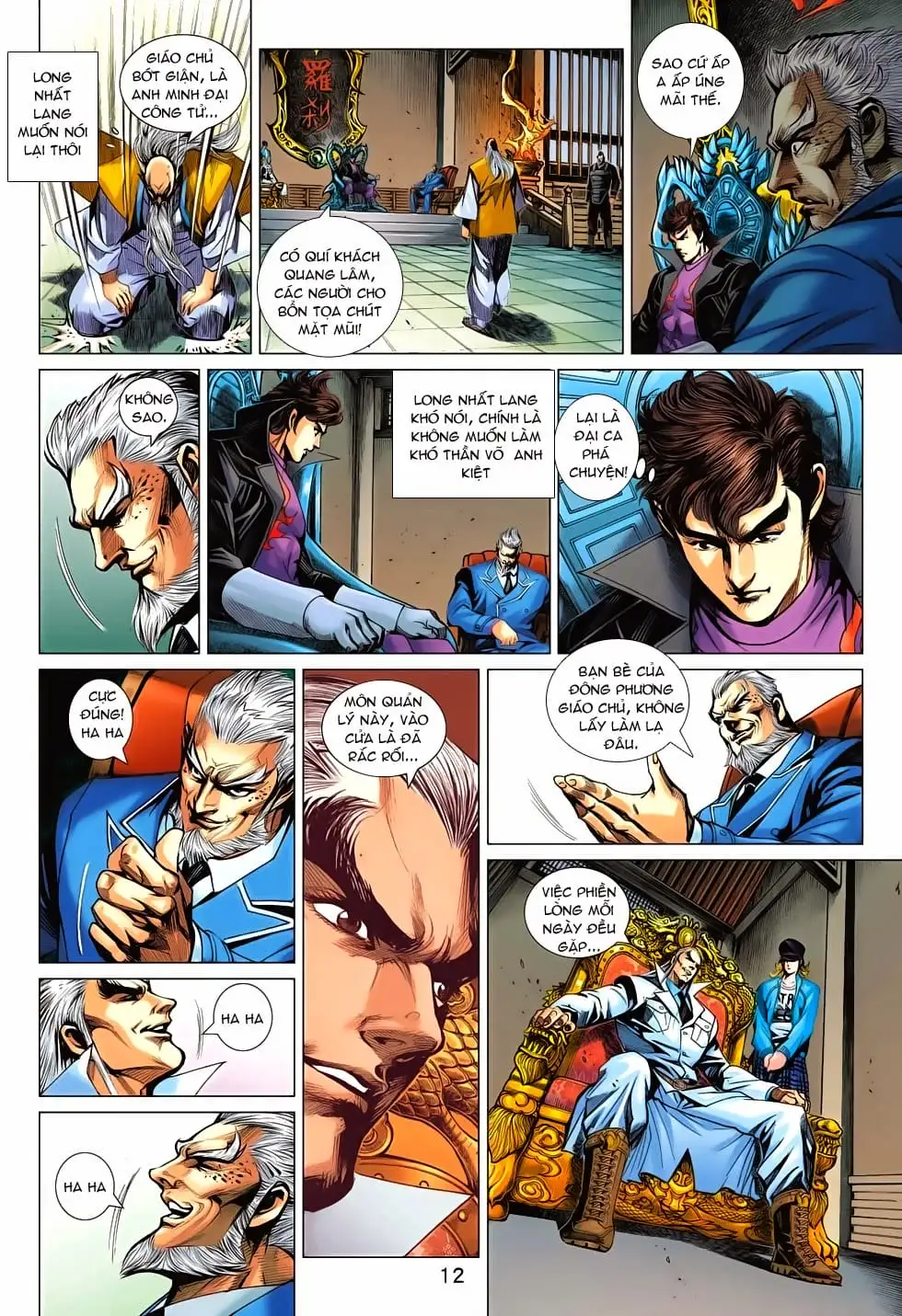 Truyện Tranh Tân Tác Long Hổ Môn trang 4