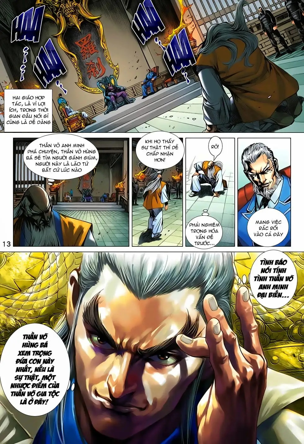 Truyện Tranh Tân Tác Long Hổ Môn trang 4