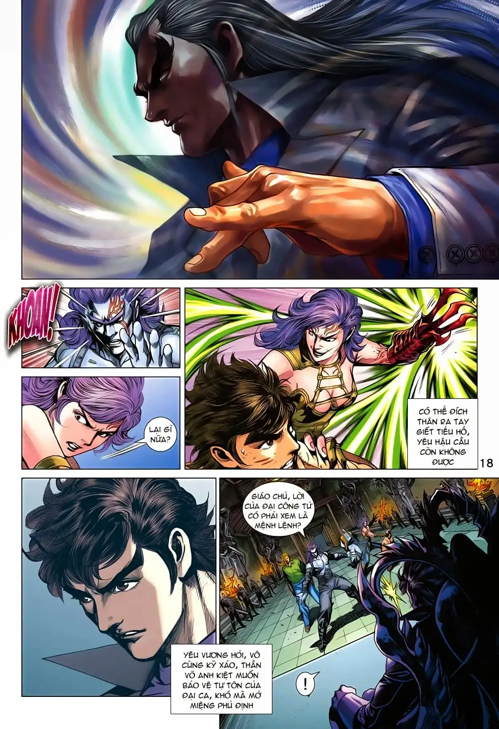 Truyện Tranh Tân Tác Long Hổ Môn trang 4