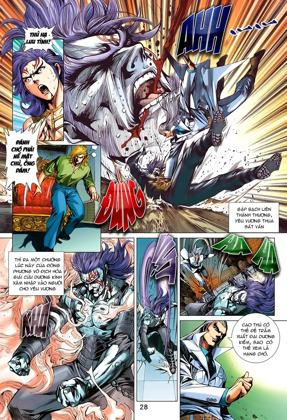 Truyện Tranh Tân Tác Long Hổ Môn trang 4