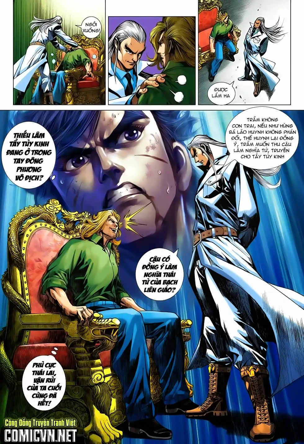 Truyện Tranh Tân Tác Long Hổ Môn trang 4