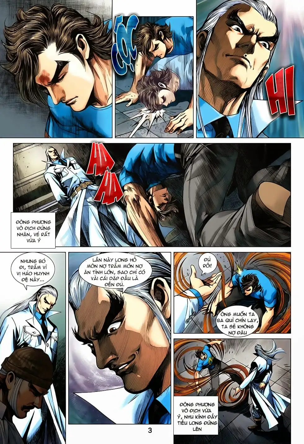 Truyện Tranh Tân Tác Long Hổ Môn trang 4