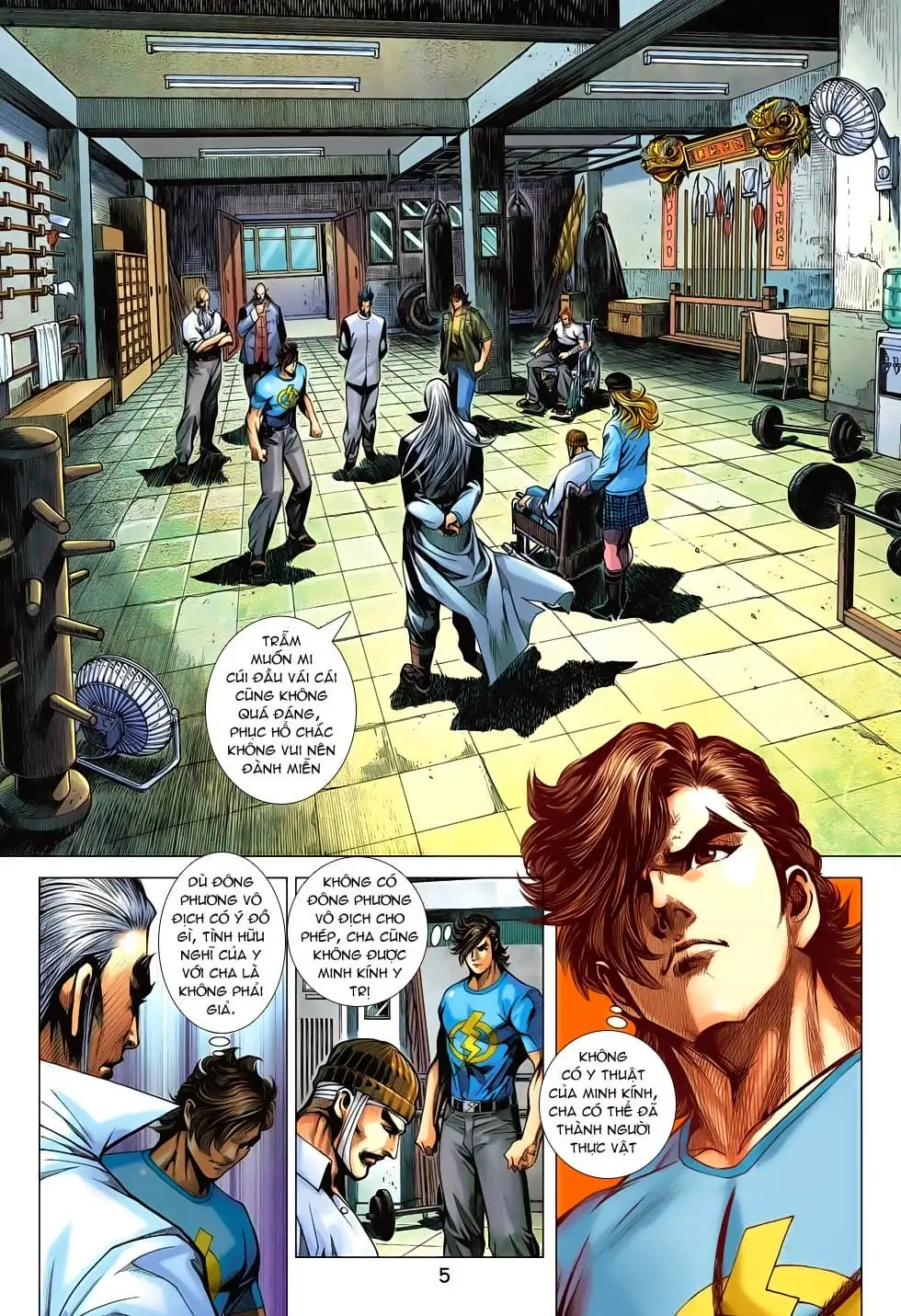 Truyện Tranh Tân Tác Long Hổ Môn trang 4