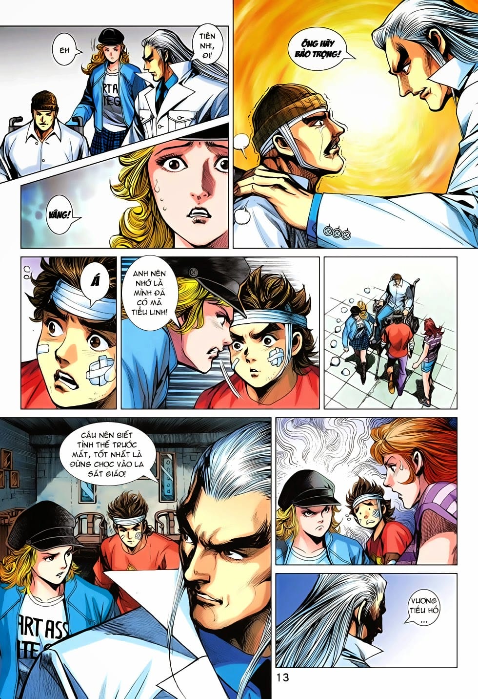 Truyện Tranh Tân Tác Long Hổ Môn trang 4