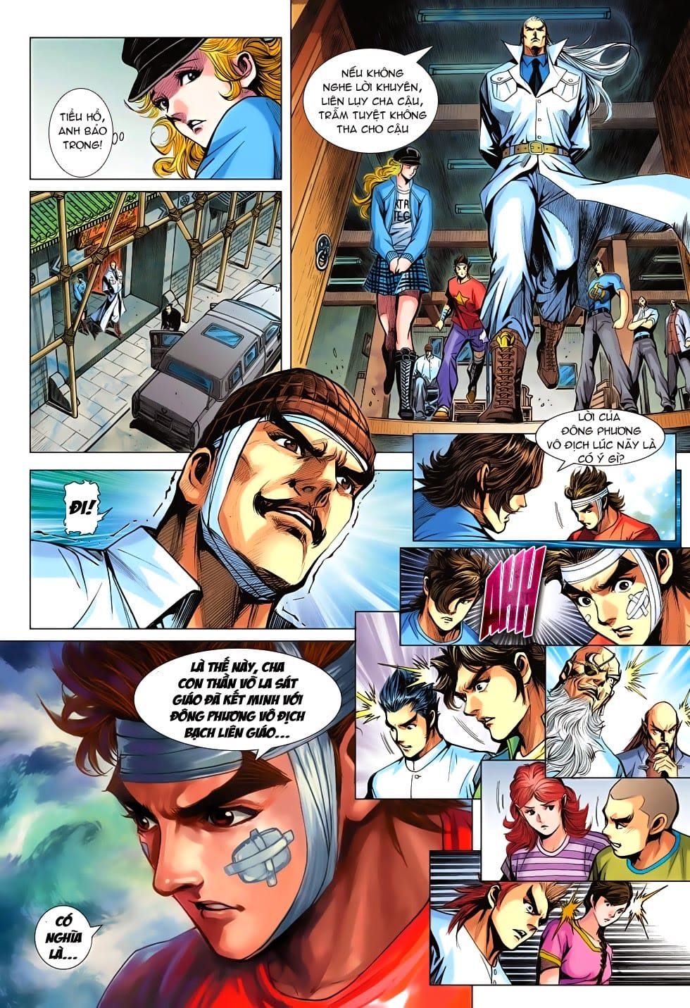 Truyện Tranh Tân Tác Long Hổ Môn trang 4