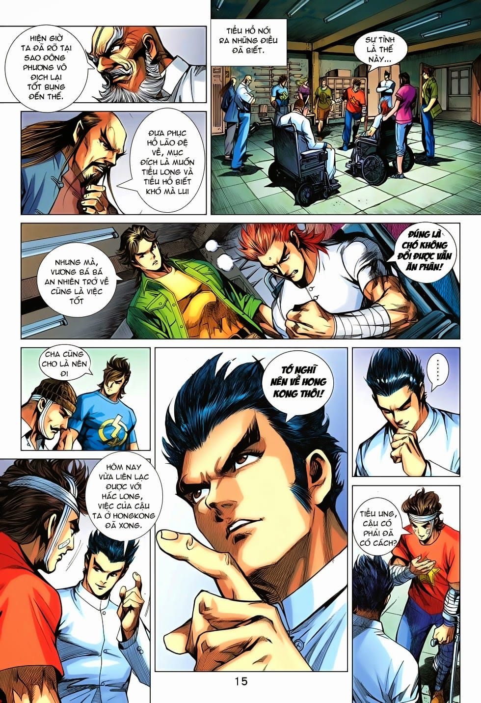 Truyện Tranh Tân Tác Long Hổ Môn trang 4