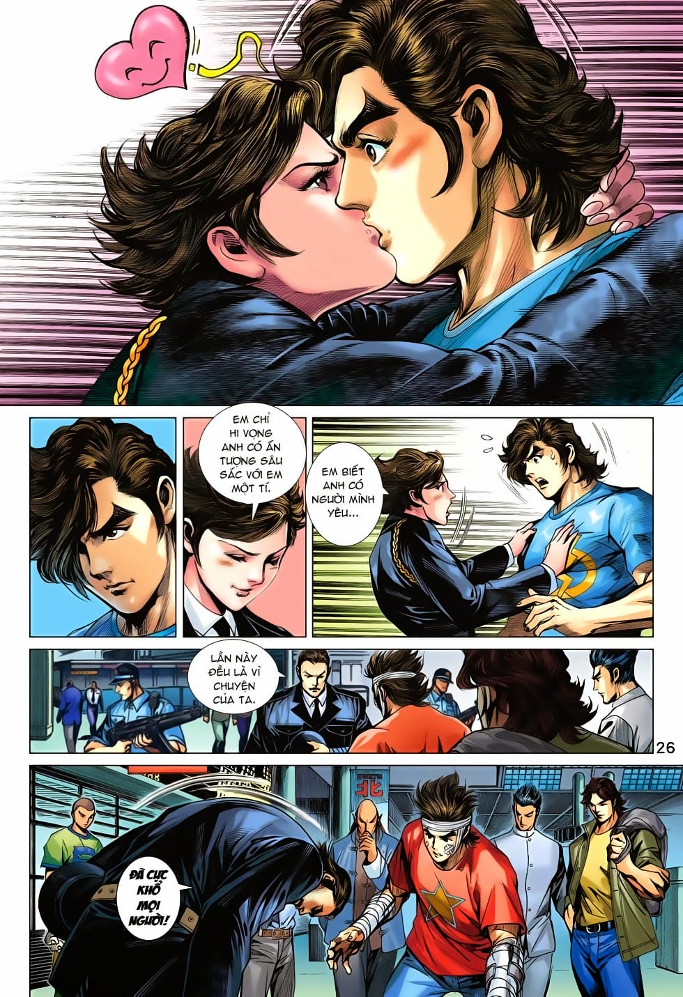 Truyện Tranh Tân Tác Long Hổ Môn trang 4