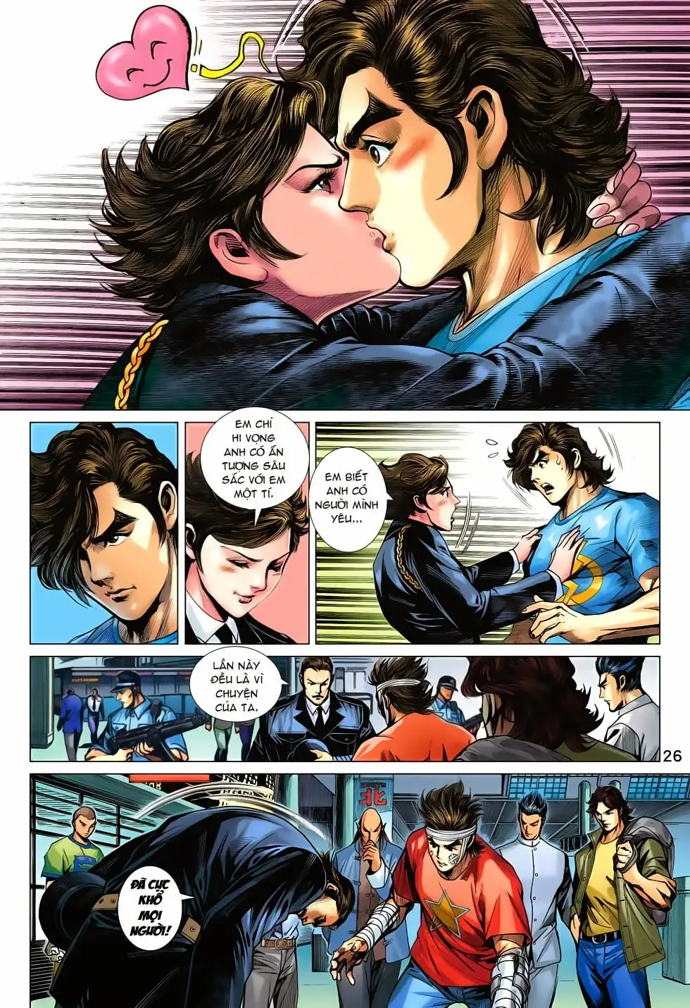 Truyện Tranh Tân Tác Long Hổ Môn trang 4