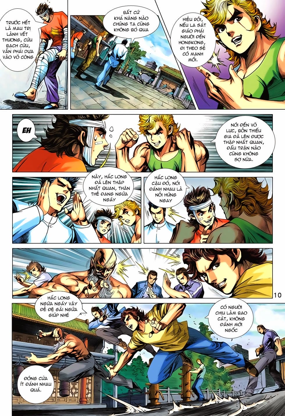 Truyện Tranh Tân Tác Long Hổ Môn trang 4