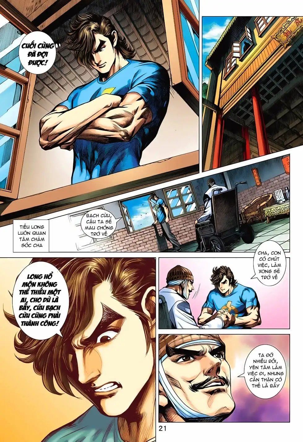 Truyện Tranh Tân Tác Long Hổ Môn trang 4