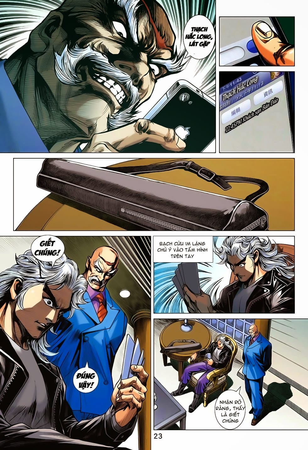 Truyện Tranh Tân Tác Long Hổ Môn trang 4