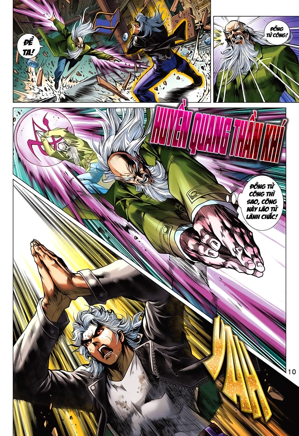 Truyện Tranh Tân Tác Long Hổ Môn trang 4