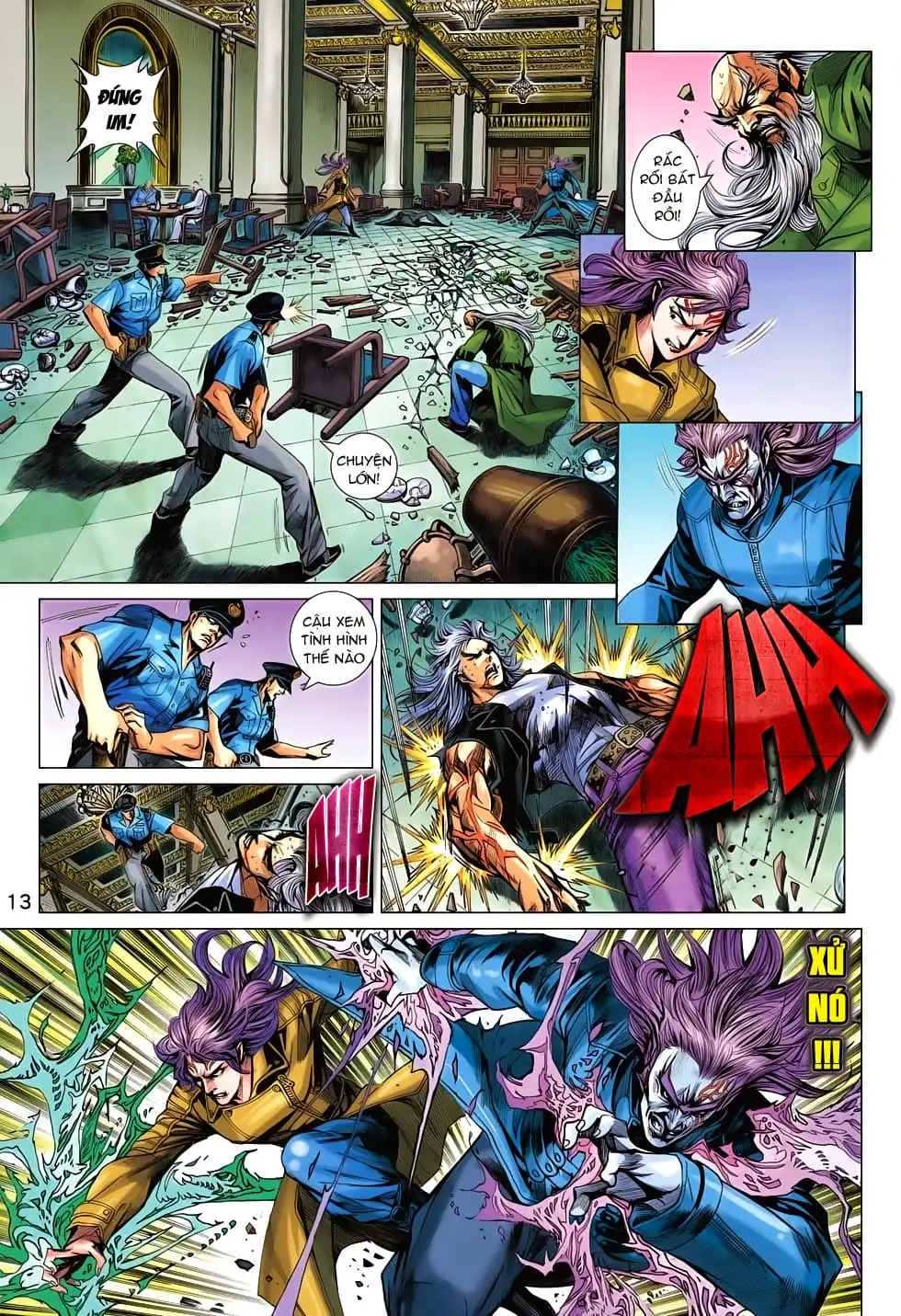 Truyện Tranh Tân Tác Long Hổ Môn trang 4