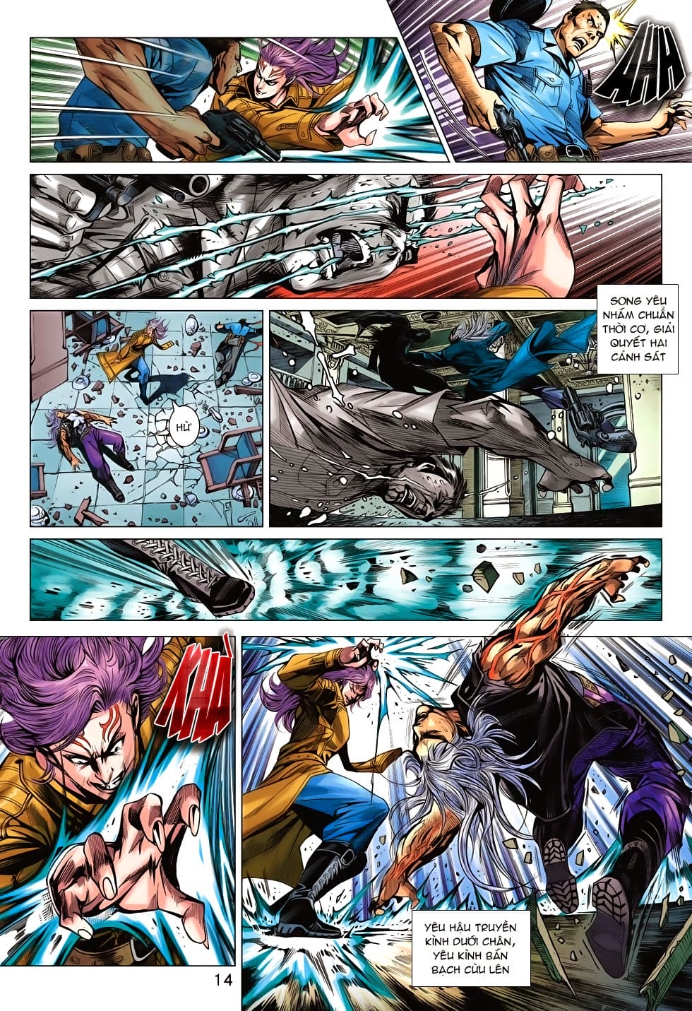 Truyện Tranh Tân Tác Long Hổ Môn trang 4