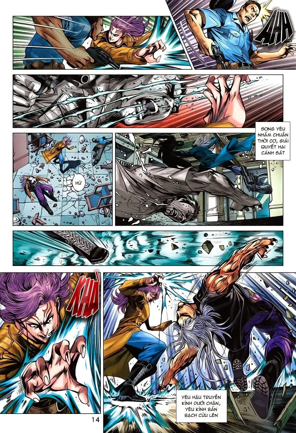 Truyện Tranh Tân Tác Long Hổ Môn trang 4