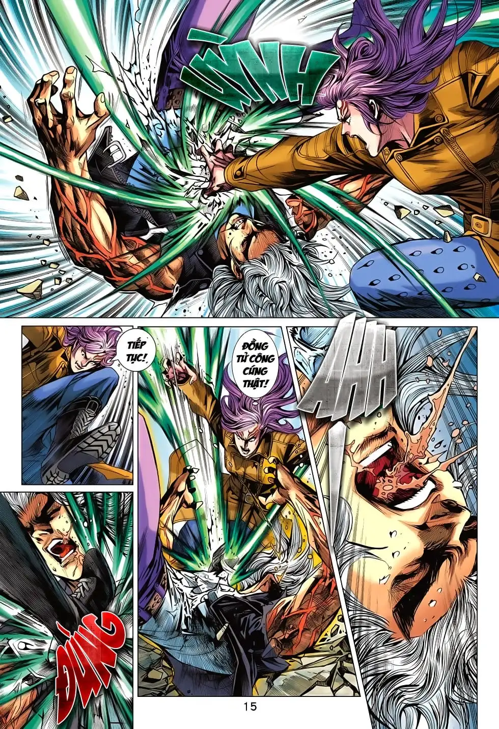 Truyện Tranh Tân Tác Long Hổ Môn trang 4