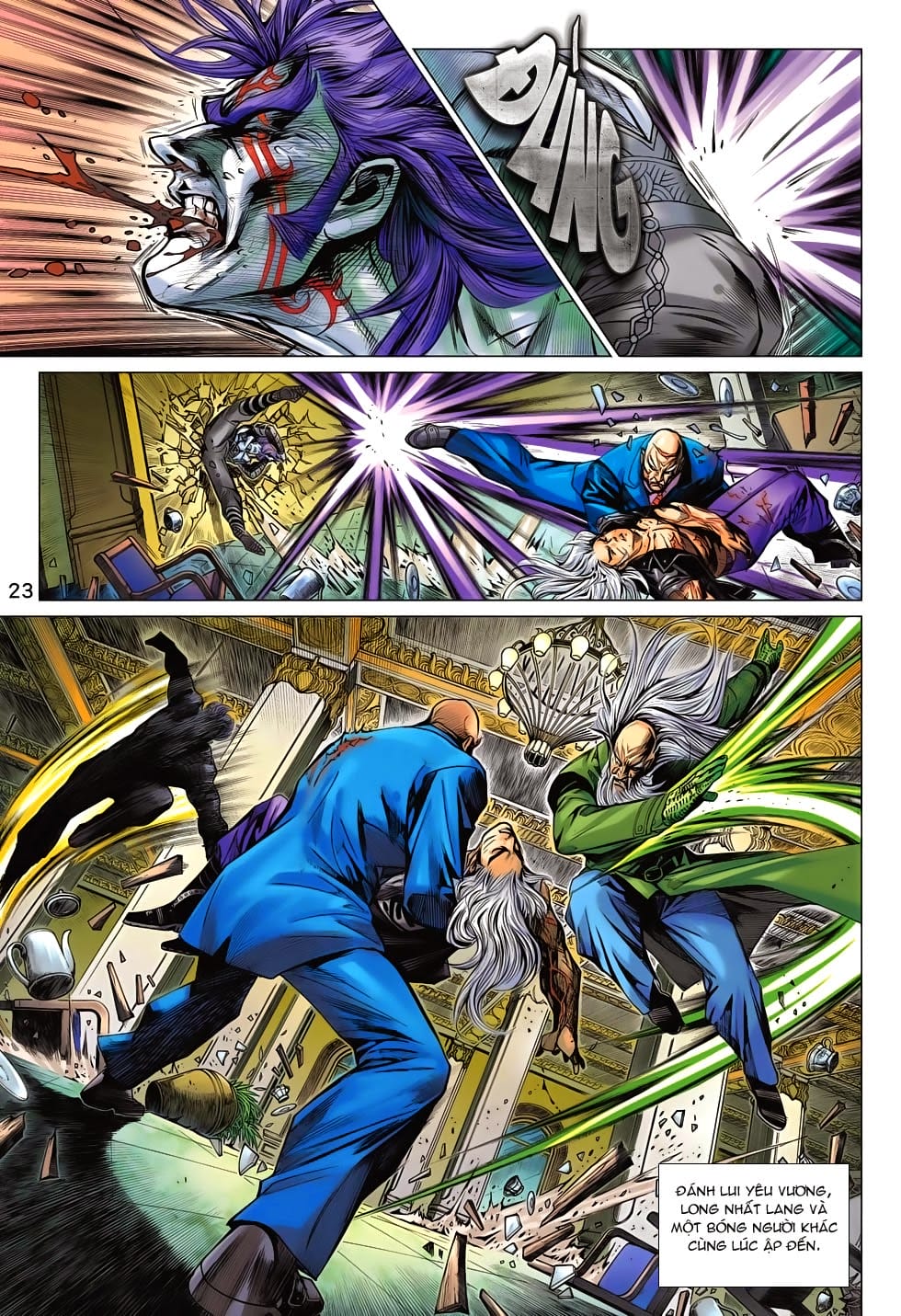 Truyện Tranh Tân Tác Long Hổ Môn trang 4