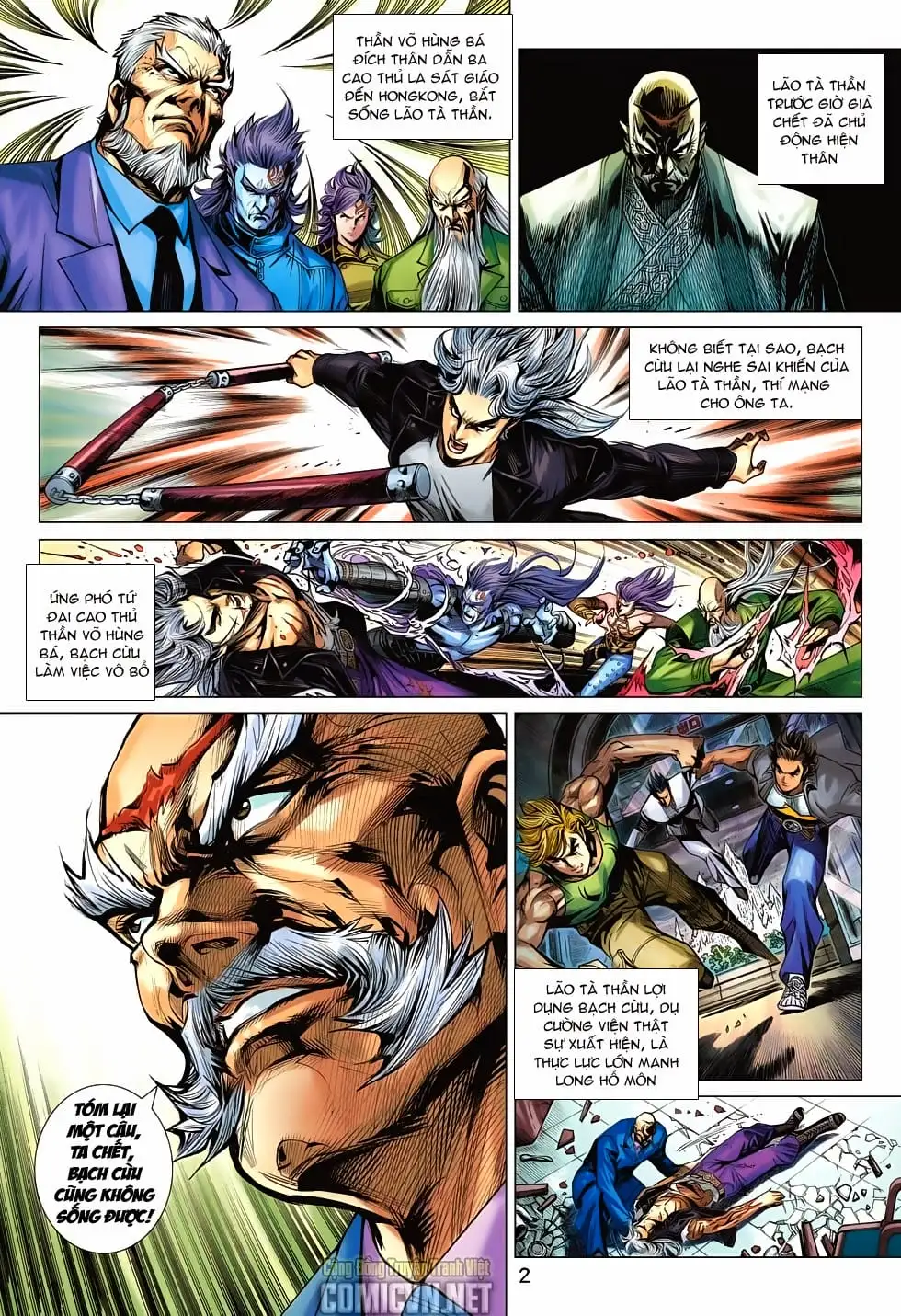 Truyện Tranh Tân Tác Long Hổ Môn trang 4