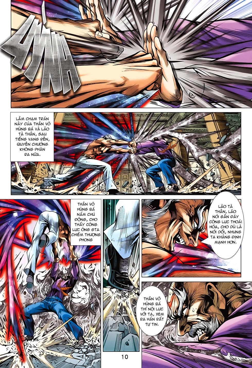 Truyện Tranh Tân Tác Long Hổ Môn trang 4