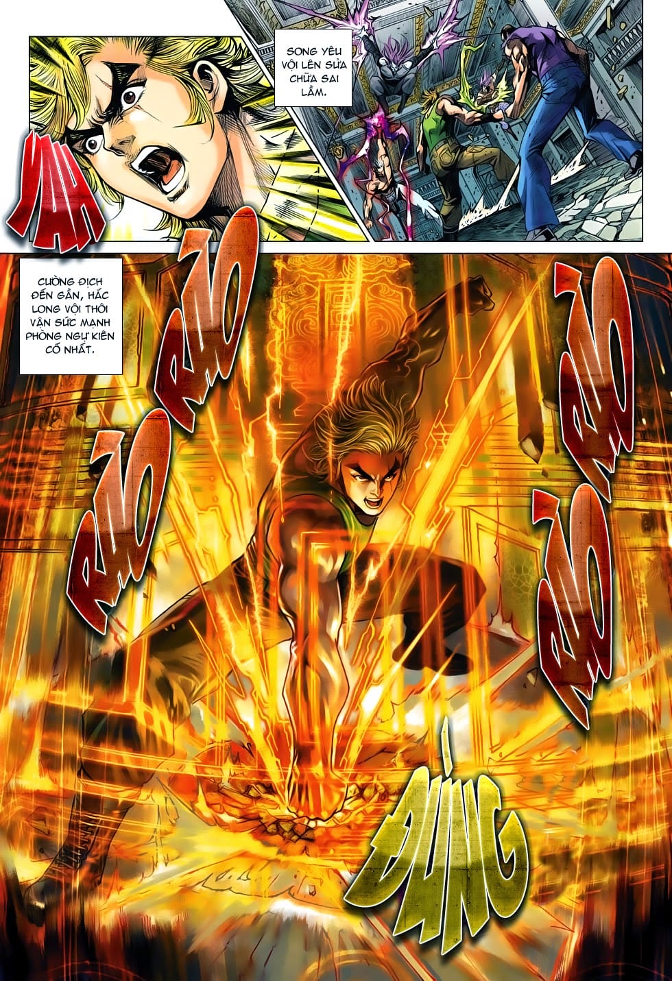 Truyện Tranh Tân Tác Long Hổ Môn trang 4
