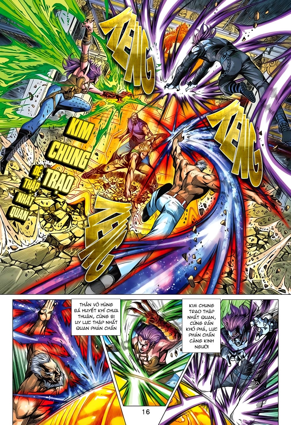 Truyện Tranh Tân Tác Long Hổ Môn trang 4