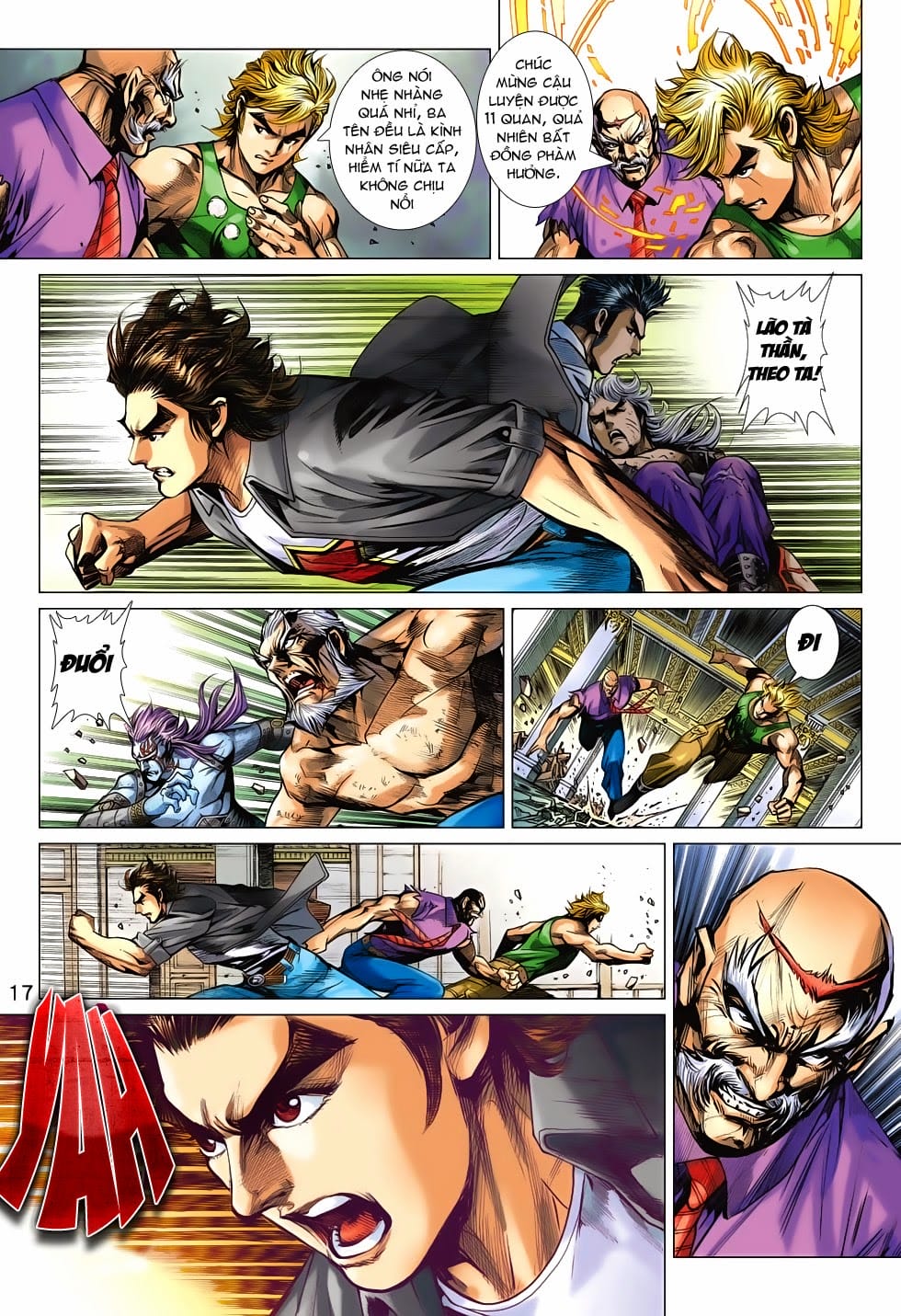 Truyện Tranh Tân Tác Long Hổ Môn trang 4