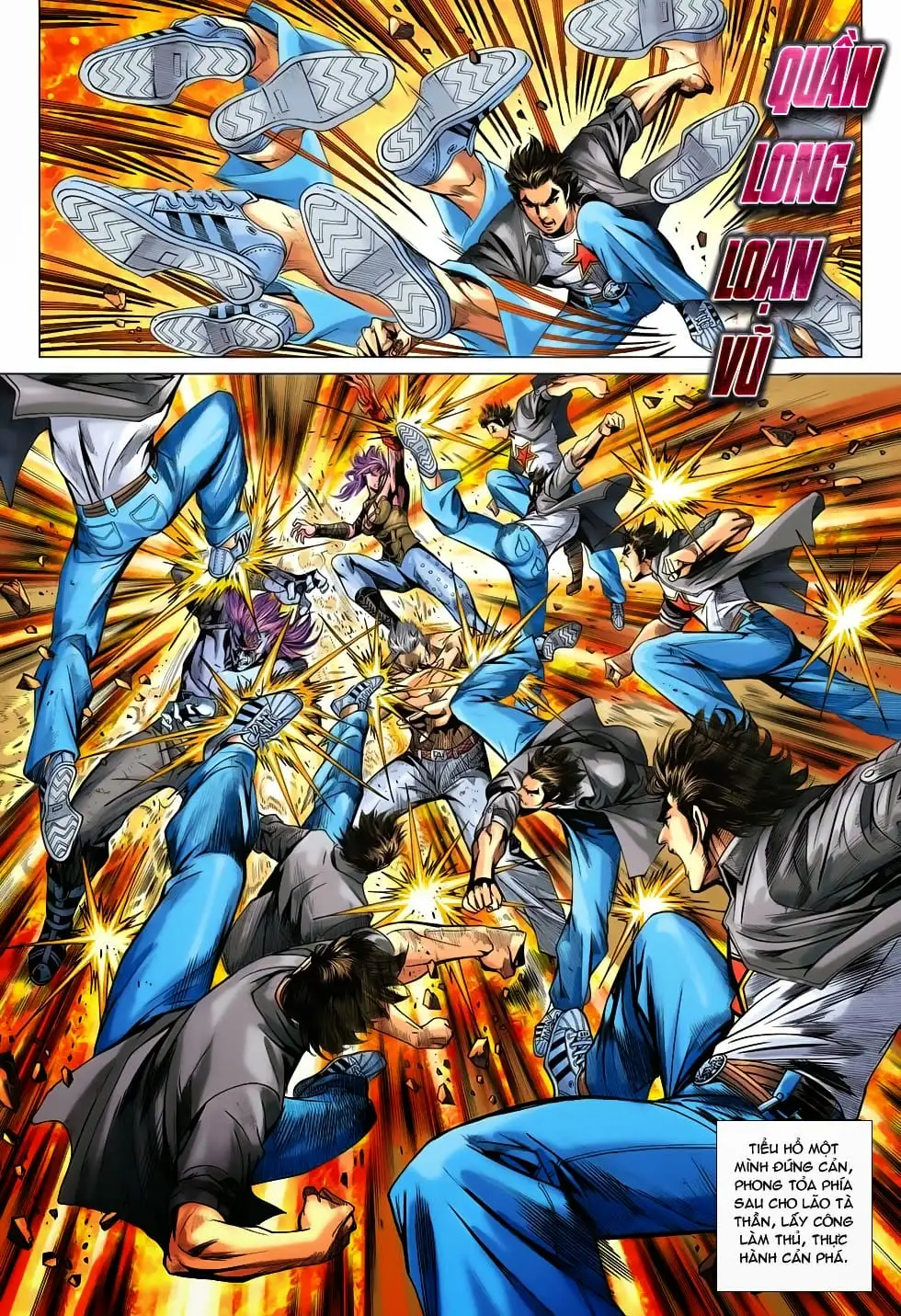 Truyện Tranh Tân Tác Long Hổ Môn trang 4