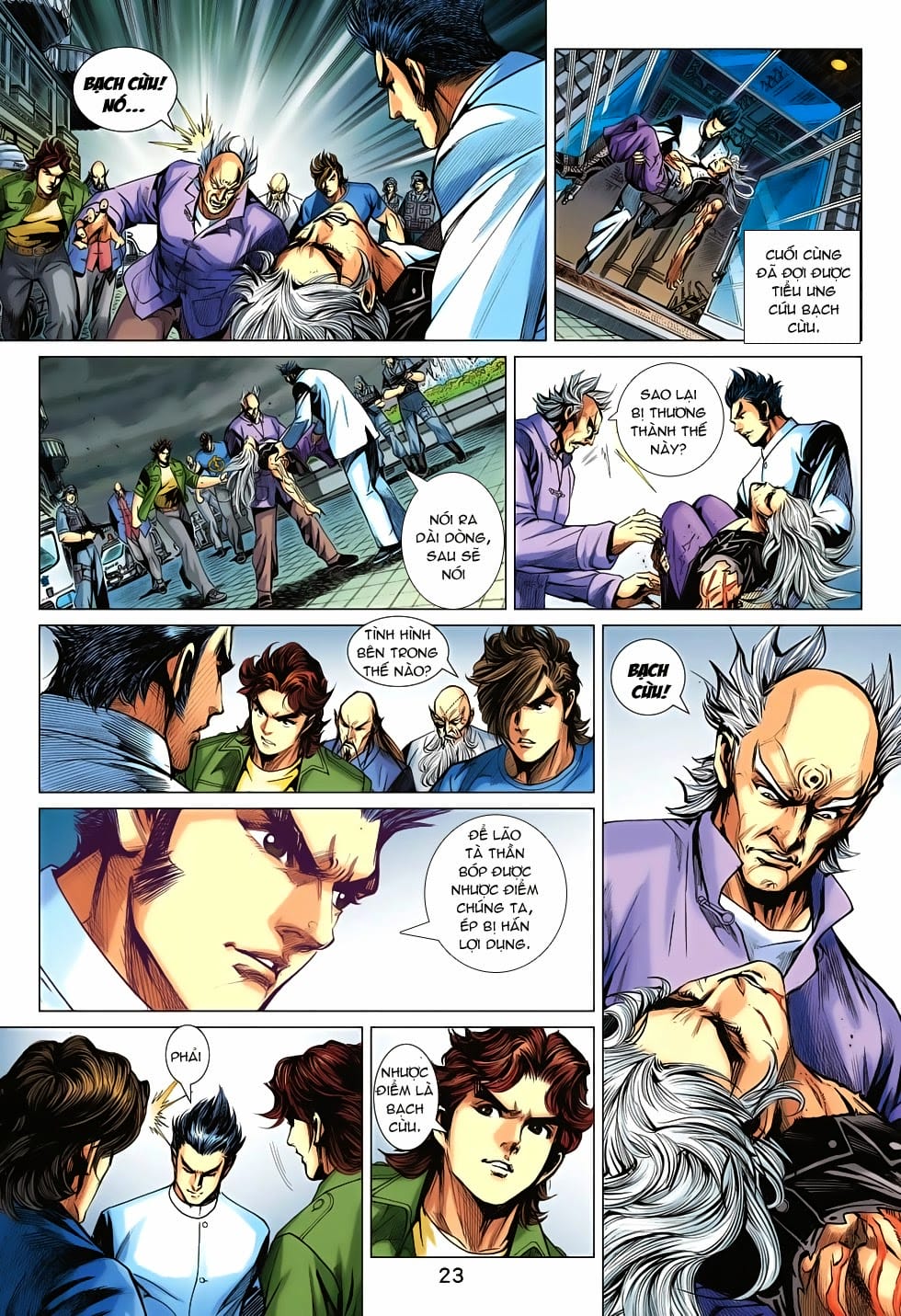 Truyện Tranh Tân Tác Long Hổ Môn trang 4