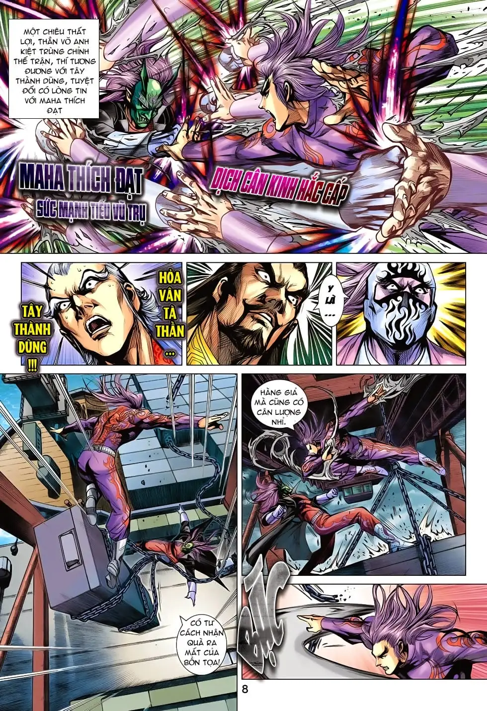 Truyện Tranh Tân Tác Long Hổ Môn trang 4