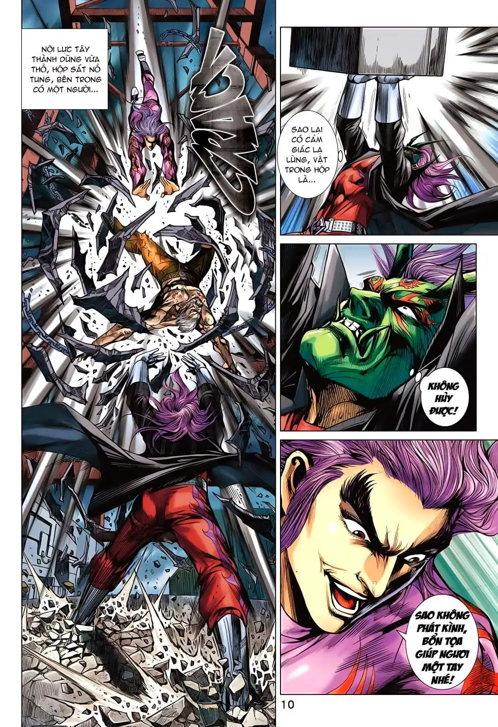 Truyện Tranh Tân Tác Long Hổ Môn trang 4