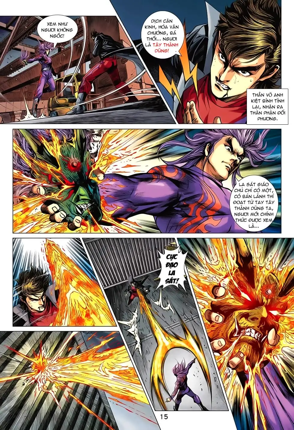 Truyện Tranh Tân Tác Long Hổ Môn trang 4