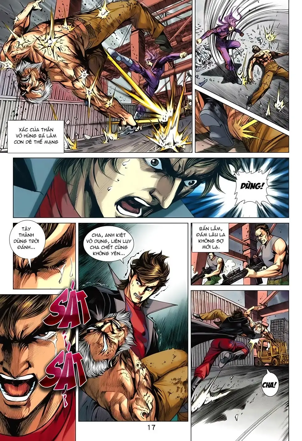 Truyện Tranh Tân Tác Long Hổ Môn trang 4