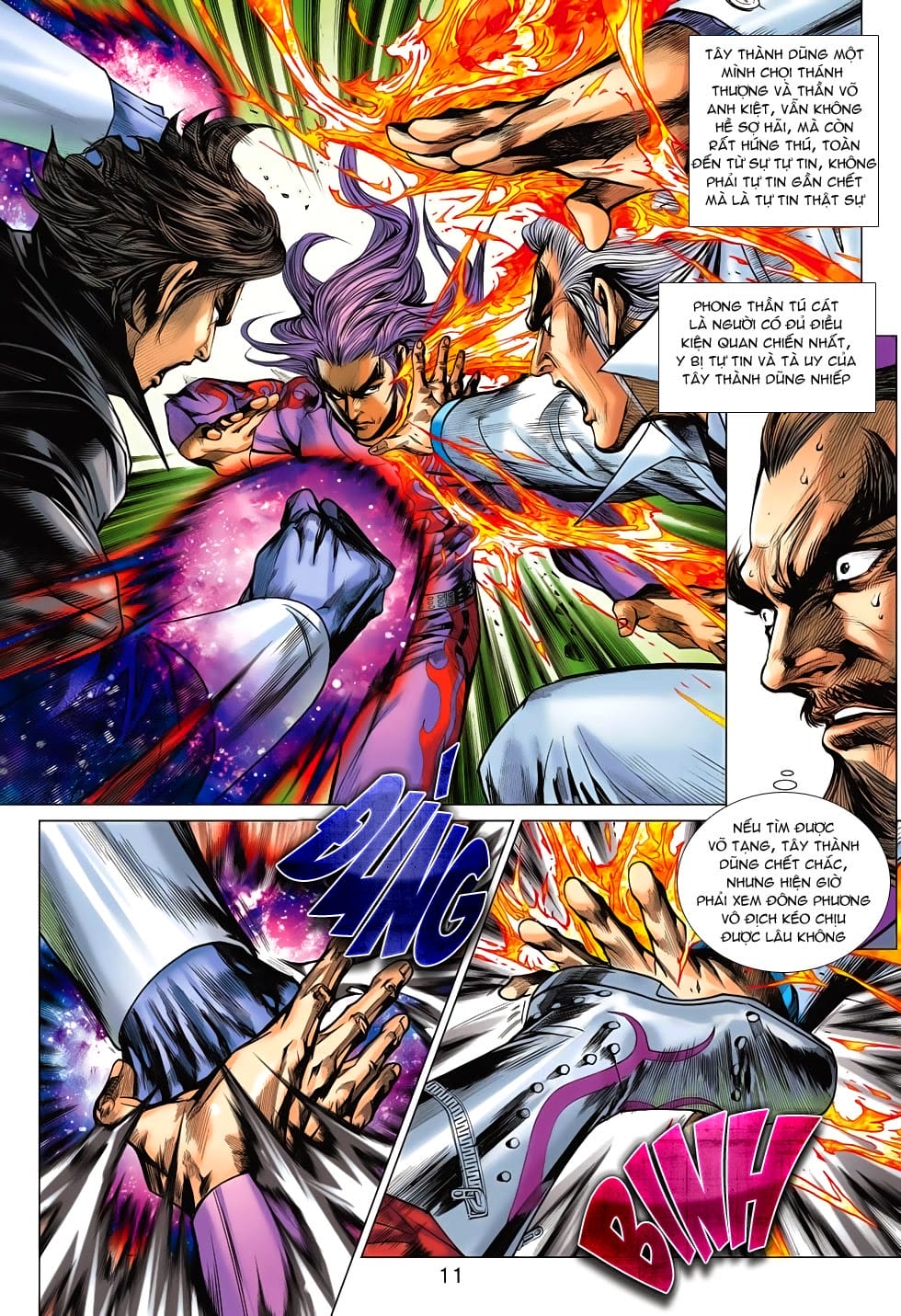 Truyện Tranh Tân Tác Long Hổ Môn trang 4