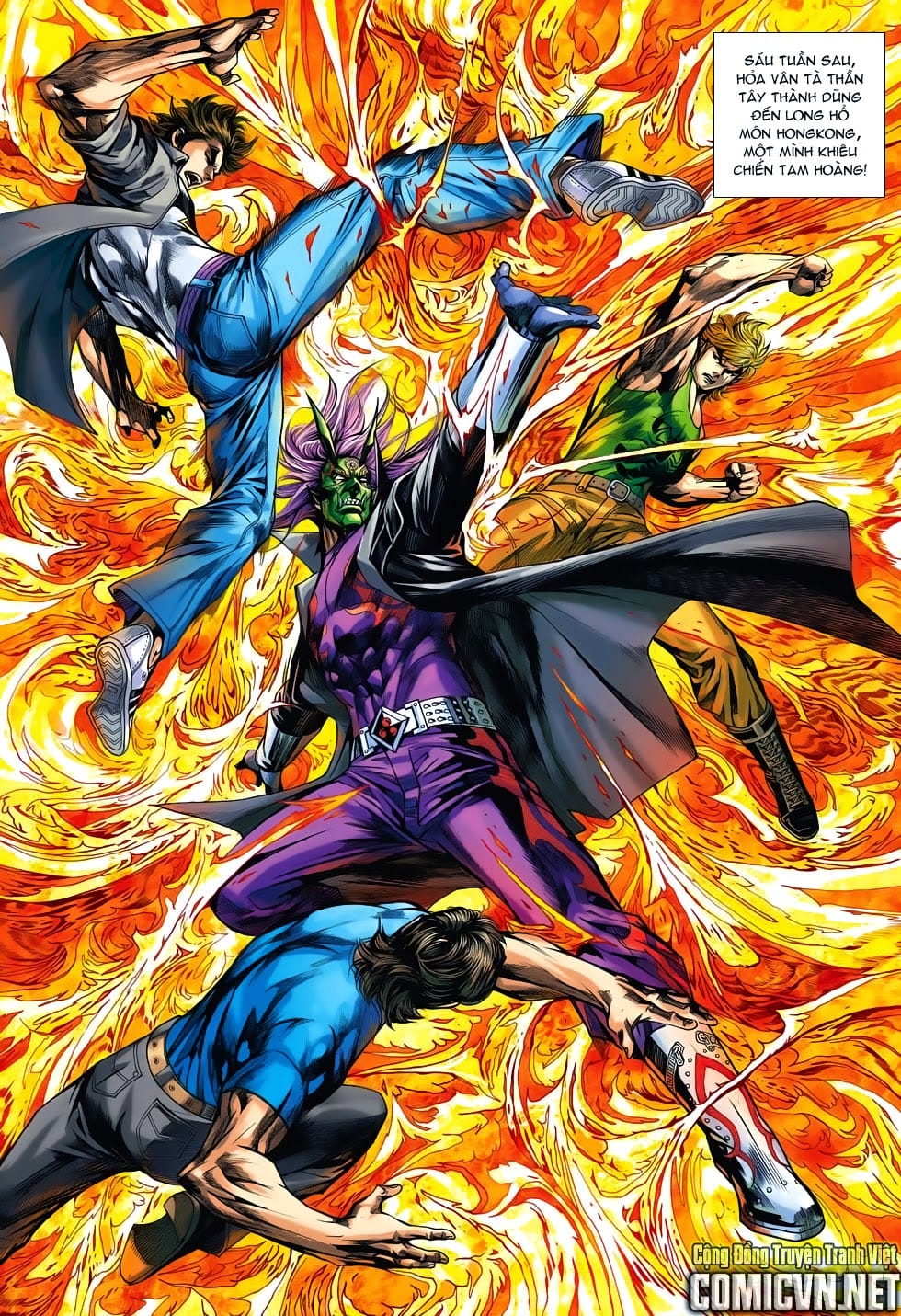 Truyện Tranh Tân Tác Long Hổ Môn trang 4
