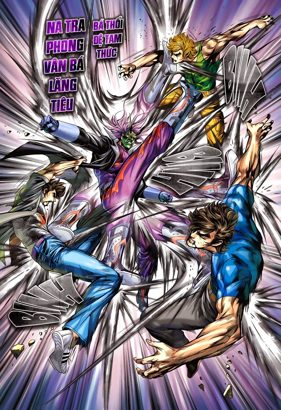 Truyện Tranh Tân Tác Long Hổ Môn trang 4