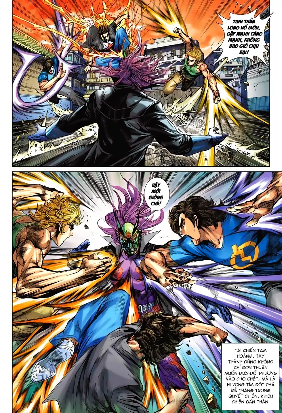 Truyện Tranh Tân Tác Long Hổ Môn trang 4