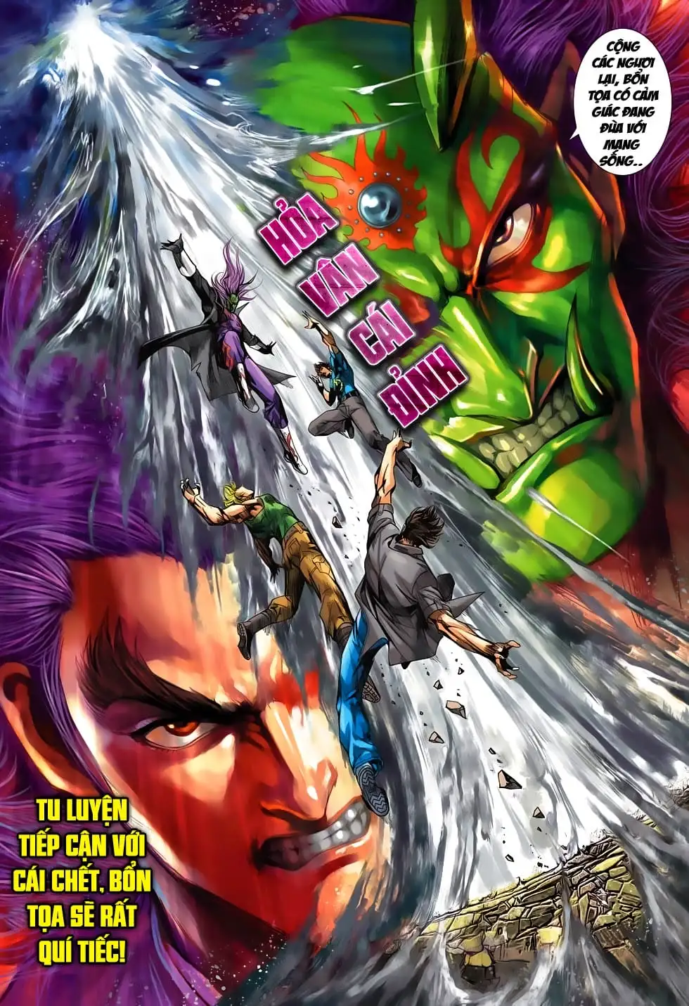 Truyện Tranh Tân Tác Long Hổ Môn trang 4