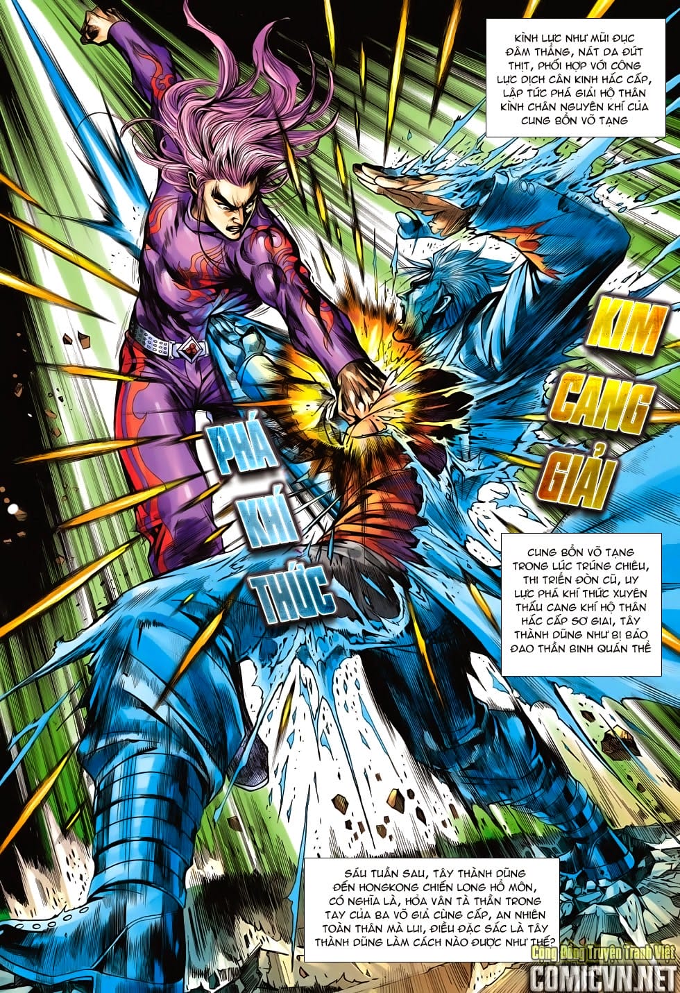 Truyện Tranh Tân Tác Long Hổ Môn trang 4