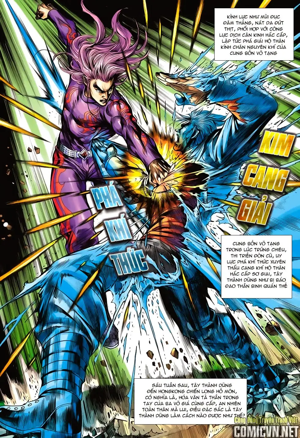 Truyện Tranh Tân Tác Long Hổ Môn trang 4
