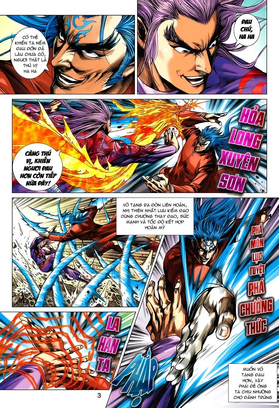 Truyện Tranh Tân Tác Long Hổ Môn trang 4