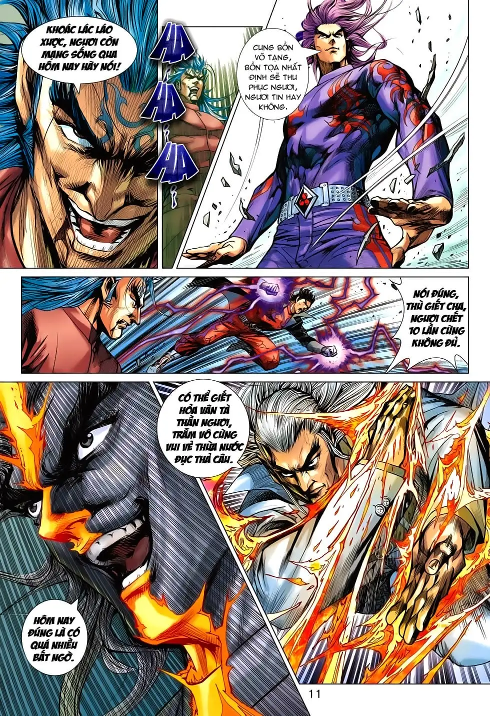 Truyện Tranh Tân Tác Long Hổ Môn trang 4